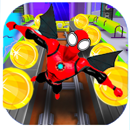 subway spider adventure man's icon