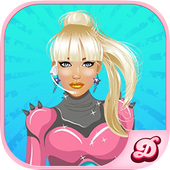 Space Girl Dress Up Makeover icon