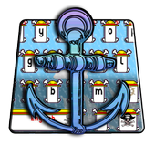 Blue Pirate Anime Keyboard Theme icon