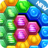 Hexa Block Candy Puzzle icon