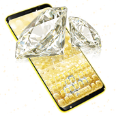 Gold Diamant-Tastatur icon