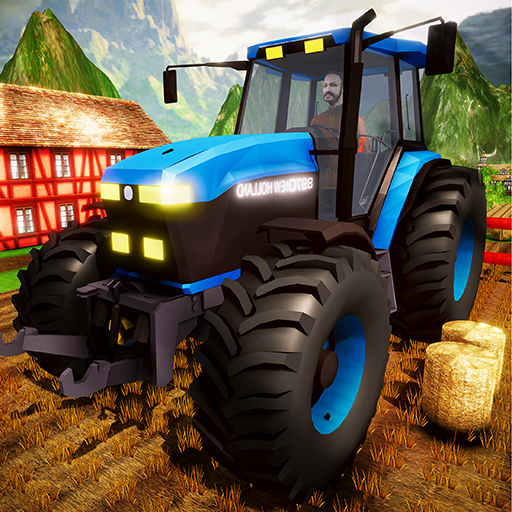 Real Tractor Driving Game 2020 - Farming Simulator icon