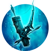 Gaming Launcher Theme: Blue Lighting icon