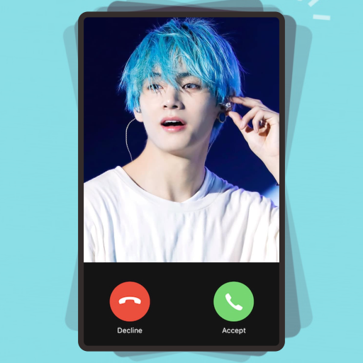 BTS V FAKE CALL - Kim TaeHyung call icon