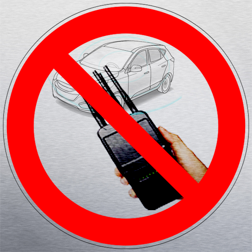 Anti-Jamming alarm system icon