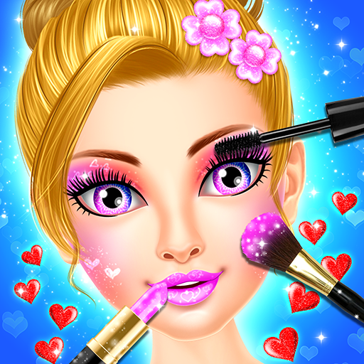 Valentine Beauty Salon - Makeover Game icon