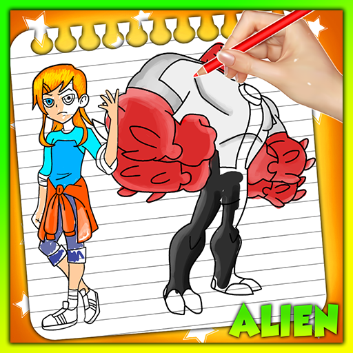 Bean coloring ultimate aliens icon