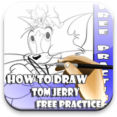 How To Draw Tom Jerry Free Practice icon