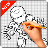 How to Draw Superheroes Chibi icon