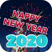 Happy New Year Photo Frames 2020 on 9Apps