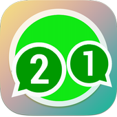 2 whatsapp accaunts guide icon