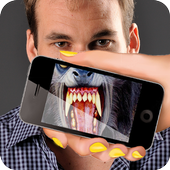 Werewolf Face Photo Funny icon