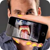 Werewolf Face Photo Funny