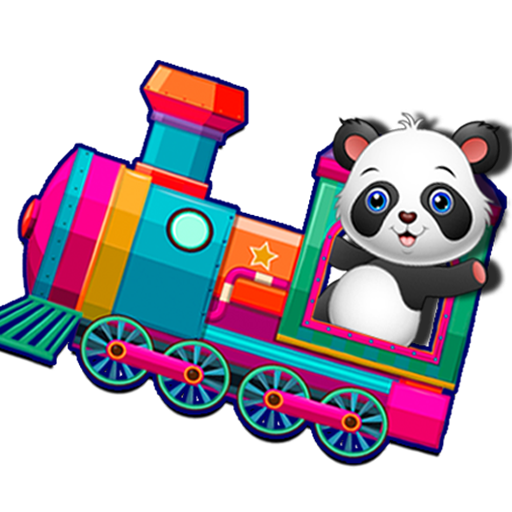 Learn Animal Names and Sounds with Kids Train icon