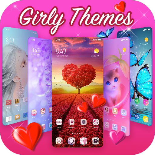 Girly Themes HD Wallpapers 3D icon packs icon
