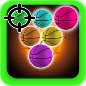 bubble basketball icon