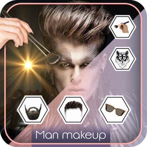 Man Makeup Maker icon