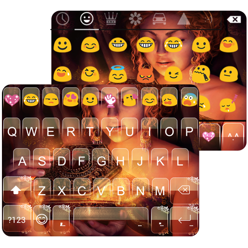 Magic Emoji Keyboard Wallpaper icon