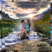 Waterfall Photo Frame icon