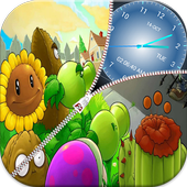 Plant Versus Zombi Zipper Lockscreen icon