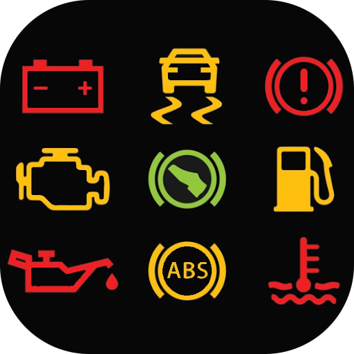 Car Dashboard Signs icon