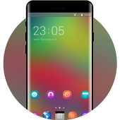 Theme for galaxy note 4 paint wallpaper icon