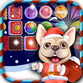 French Bulldog Candy Match 3 icon