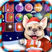 French Bulldog Candy Match 3