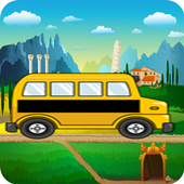 Hill Climb Big Bus Driver icon