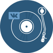 Музыка и треки Вконтакте ВК иконка
