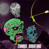 zombie shoting icon
