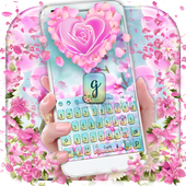 Orchid Petal Flower Keyboard icon