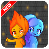 Fire boy and Water girl -Forest Temple maze icon