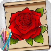 Cómo dibujar flores icon