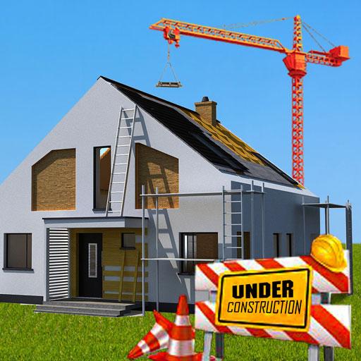 House Construction Games - City Builder Simulator icon
