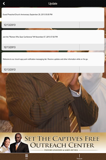 Set the Captives Free App screenshot 7