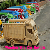 Wooden Toy Car Design icon