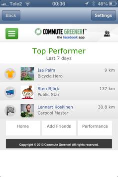 Commute Greener – smarter ways screenshot 7