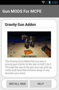 Gun MODS For MCPE screenshot 3