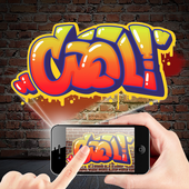 Draw real graffiti VR icon