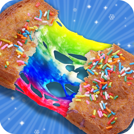 ikon Rainbow Grilled Cheese Sandwich Maker! Memasak DIY