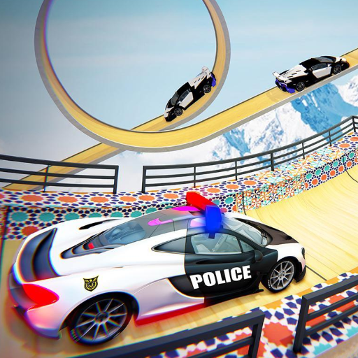 Police Impossible：Mega Ramp icon