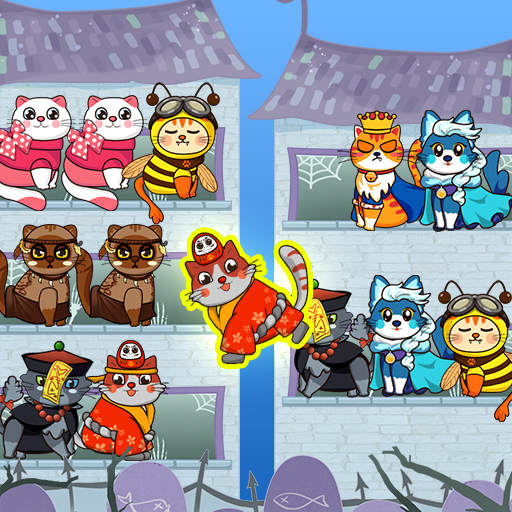 Katzen-Farbsortierrätsel icon