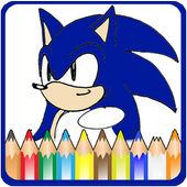 How To Color Sonic - Sonic Games icon
