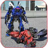 Mini Police War Robot