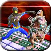 Monster Superhero Fight Impossible Super Robot War