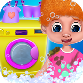 How To Wash Clothes - Laundry and Ironing Game icon