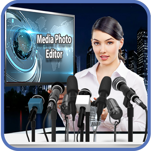 Media Photo Editor News Media Photo Frame 2018 icon