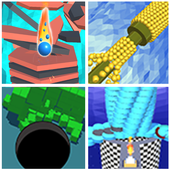 ikon Top Ball 3D - 4 free game in 1