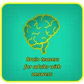 Brain teasers for adults Funny